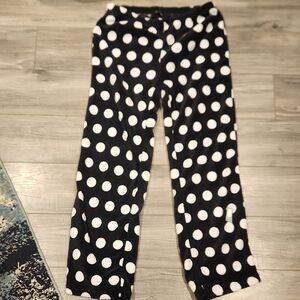 Just Love Women's Polka Dotted Lounge Pants Sz L Good Condition